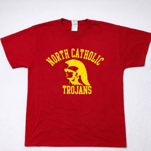 Playera North Catholic Trojans - Talla M (Importado USA)