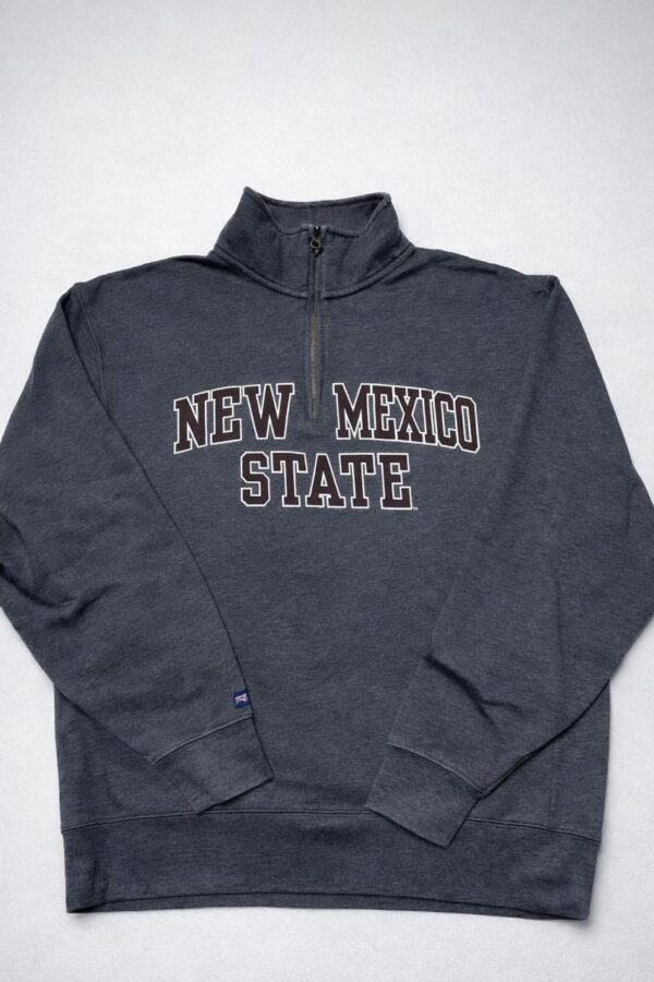 Sudadera NCAA New Mexico State Aggies Medio Cierre - Talla M (Importado USA)