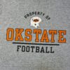 Playera Oklahoma State Cowboys Football Gris - Talla S (Importado USA)