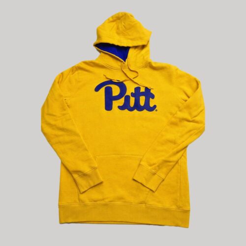 Sudadera con Capucha Pitt Panthers Amarilla - Talla S (Importado USA)