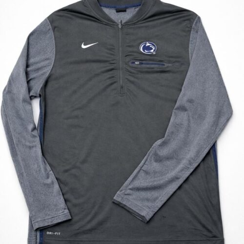 Pullover Nike Dri-FIT NCAA Penn State Nittany Lions Medio Cierre - Talla M (Importado USA)