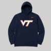 Sudadera Virginia Tech Hokies Nike Azul Marino - Talla M