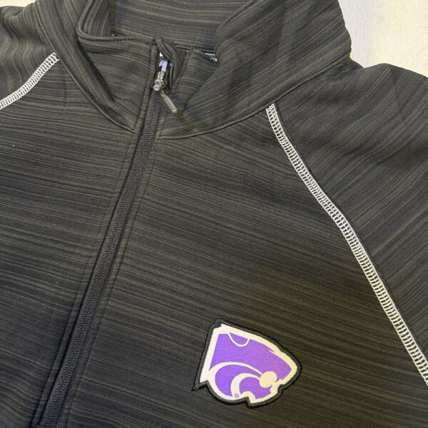 Pullover 1/4 Zip Kansas State Wildcats Powercat Negro Colosseum