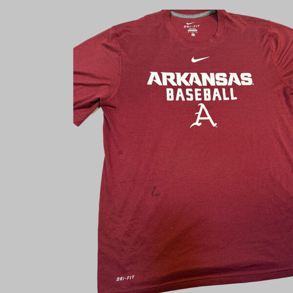Arkansas Razorbacks Baseball Nike Dri-Fit Tee - Talla LArkansas Razorbacks Baseball Nike Dri-Fit Tee - Talla L2 Arkansas Razorbacks Baseball Nike Dri-Fit Tee - Talla L
