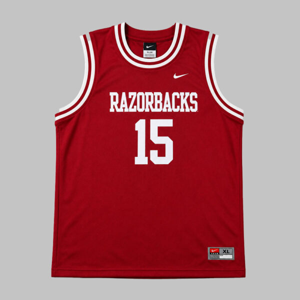 Arkansas Razorbacks Nike Basketball Jersey 15 - Talla M