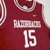 Arkansas Razorbacks Nike Basketball Jersey 15 - Talla M