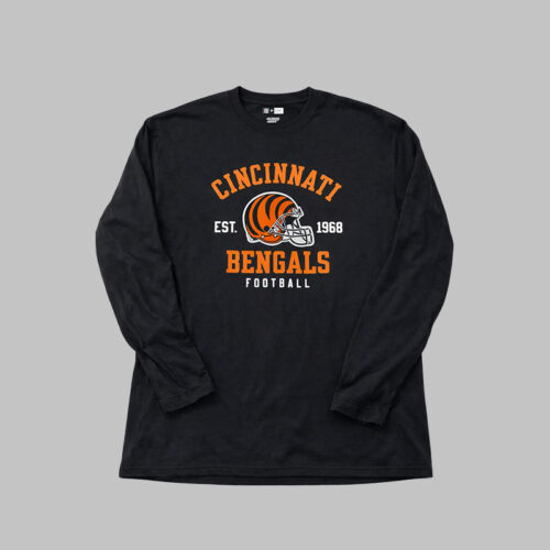 Cincinnati Bengals Long Sleeve Tee XXL - Negro Cincinnati Bengals Long Sleeve Tee XXL - Negro