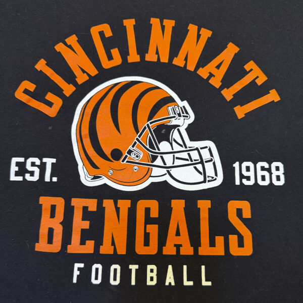 Cincinnati Bengals Long Sleeve Tee XXL - Negro