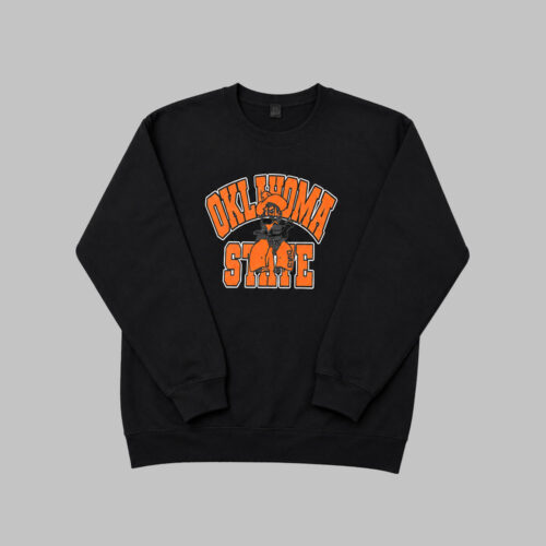 Crewneck Oklahoma State Cowboys Pistol Pete Negro Vintage Crewneck Oklahoma State Cowboys Pistol Pete Negro Vintage