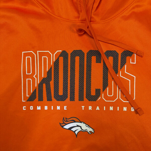 Denver Broncos Hoodie XL - Naranja