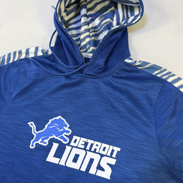 Detroit Lions Striped Hoodie - Talla M1 Detroit Lions Striped Hoodie - Talla M