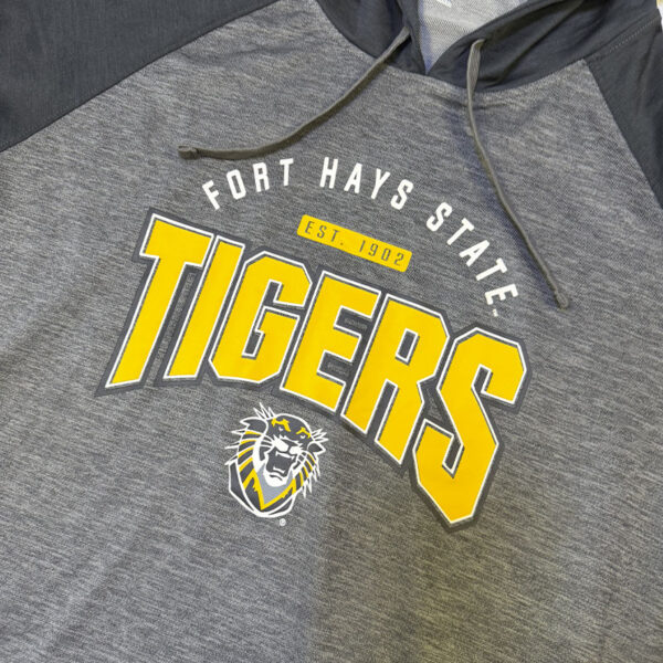 Fort Hays State Tigers Short Sleeve Hoodie XXL - Russell Athletic1 Fort Hays State Tigers Short Sleeve Hoodie XXL - Russell Athletic