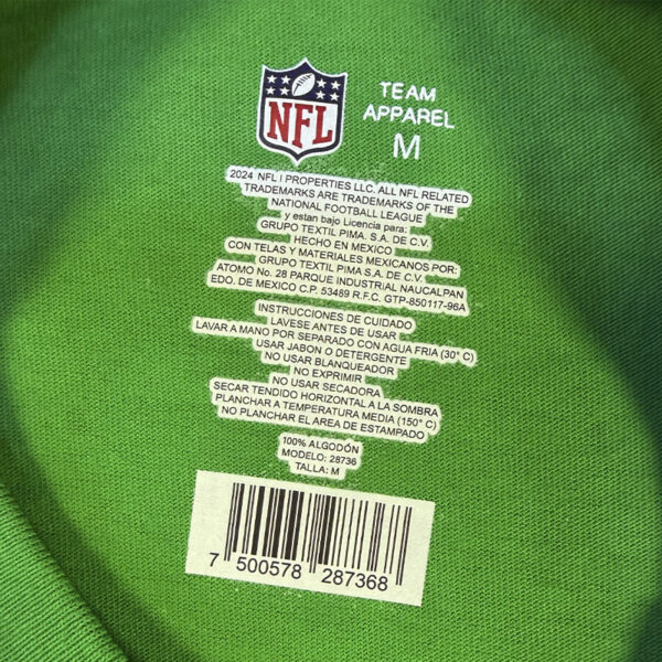 Green Bay Packers Tee - Talla M (Nueva)