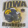 Iowa Hawkeyes Vintage Football Tee 2004 - Talla L