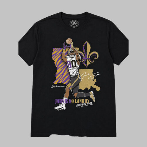 LSU Jarvis Landry #80 Marching Home Tee - Talla XL LSU Jarvis Landry #80 Marching Home Tee - Talla XL