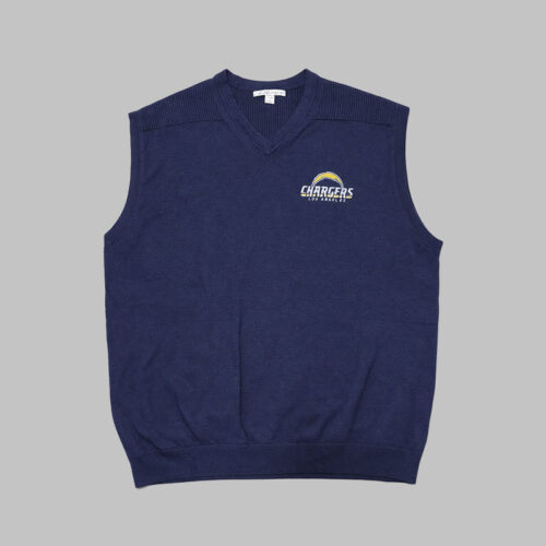 Los Angeles Chargers Sweater Vest XXL - Azul Marino