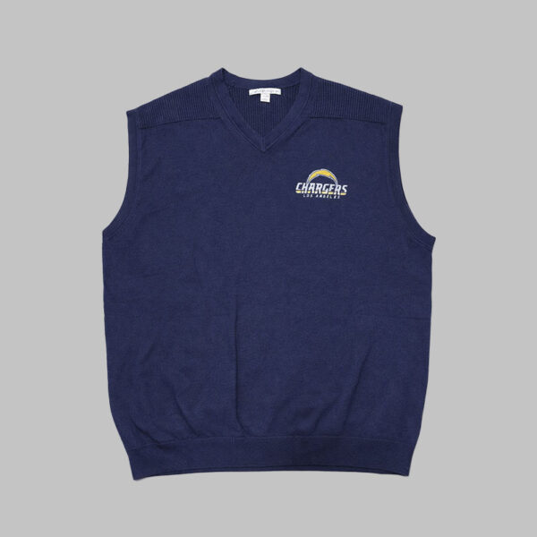 Los Angeles Chargers Sweater Vest XXL - Azul Marino