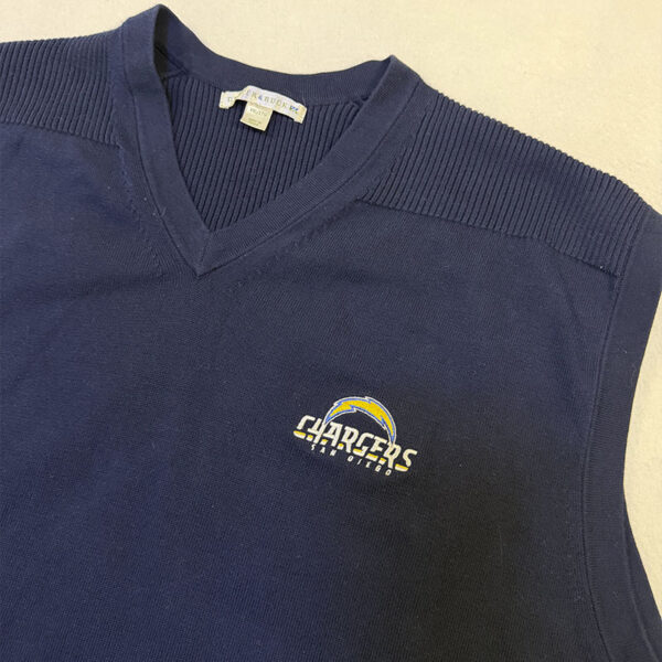 Los Angeles Chargers Sweater Vest XXL - Azul Marino