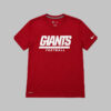 New York Giants Tee XL - Rojo