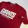 New York Giants Tee XL - Rojo