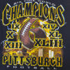 Pittsburgh Steelers Six Time World Champions Tee - Talla L1 Pittsburgh Steelers Six Time World Champions Tee - Talla L