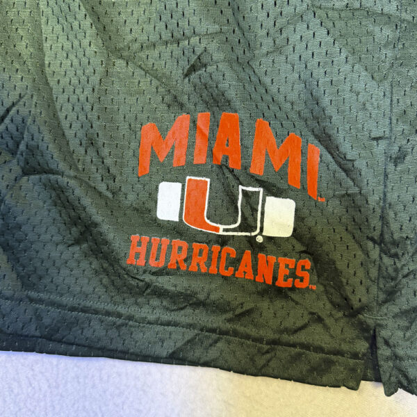 Short Mesh Miami Hurricanes Champion Verde