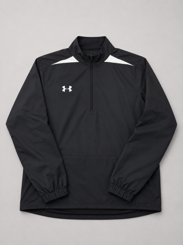 Windbreaker 1/4 Zip Gardner-Webb Bulldogs Under Armour Negro