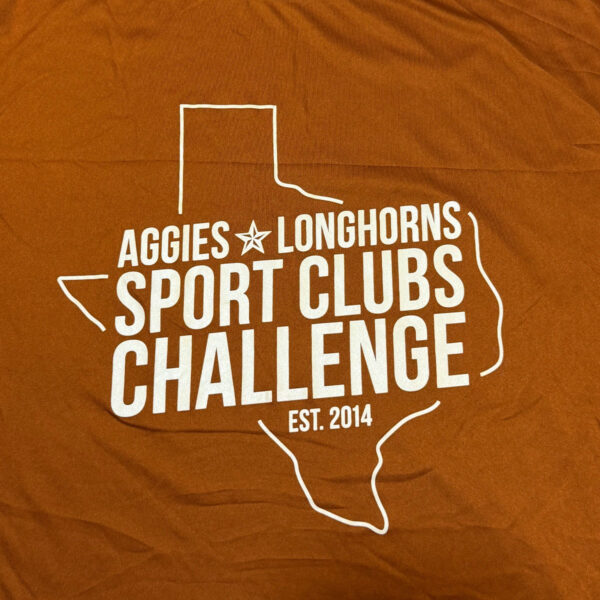 Playera A4 Aggies–Longhorns Sport Clubs Challenge — L