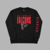 Atlanta Falcons Crewneck Sweatshirt - Talla L Sudadera Atlanta Falcons Pink Food Clothing – Talla L