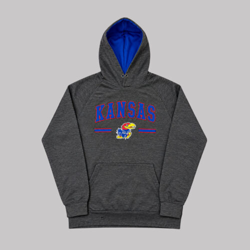 KANSAS Sudadera Kansas Jayhawks NCAA Gris Talla L