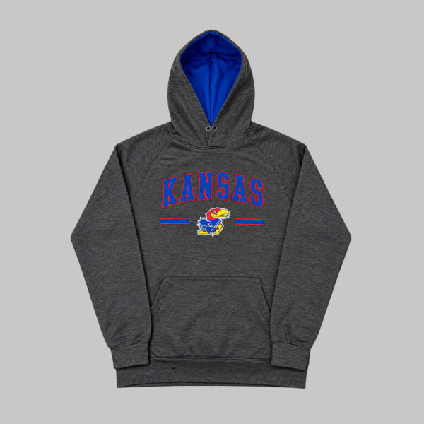KANSAS Sudadera Kansas Jayhawks NCAA Gris Talla L