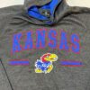 KANSAS2 Sudadera Kansas Jayhawks NCAA Gris Talla L