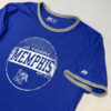 MEN2 Playera Russell Athletic Memphis Tigers NCAA Azul Talla XL