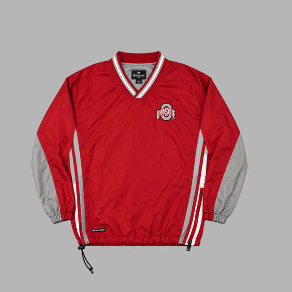 Ohio-State-Buckeyes-Holloway-Windbreaker-Pullover-Talla-L Chamarra Ohio State Buckeyes Holloway – Talla L