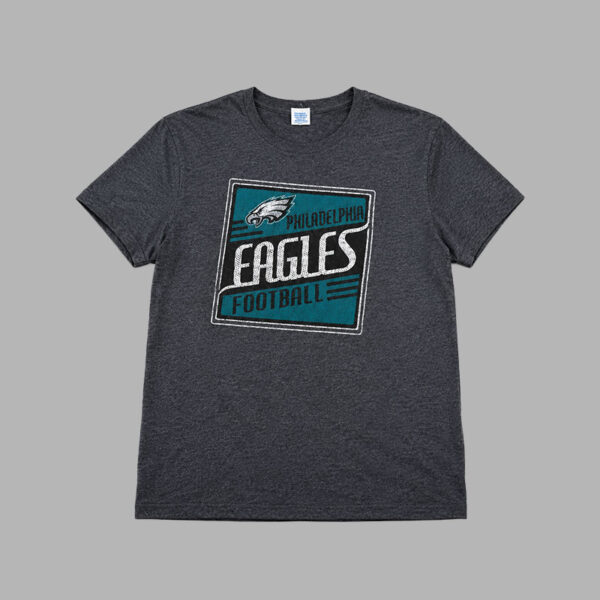 Philadelphia Eagles Football T-Shirt - Talla L Playera Philadelphia Eagles Delta Apparel – Talla L