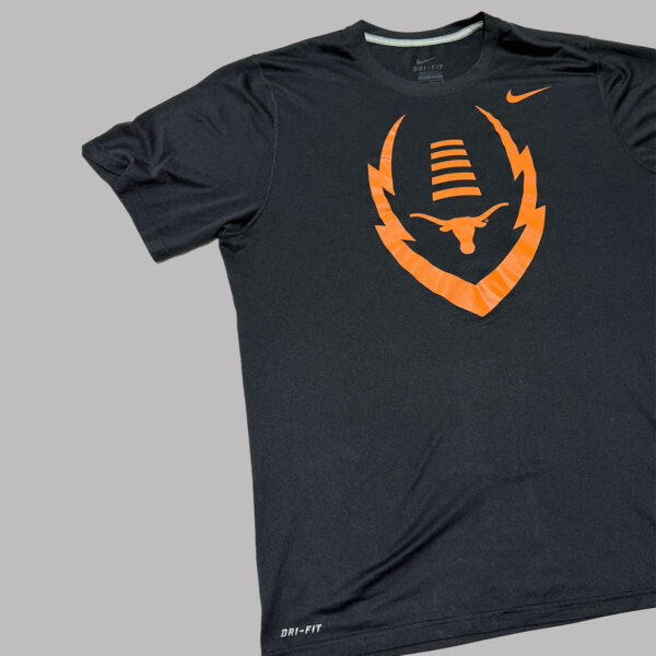 Playera Nike Dri-FIT Texas Longhorns Football negra — L