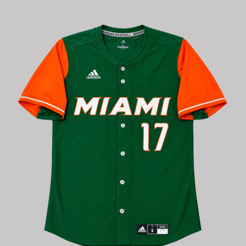 jersey-adidas-miami-hurricanes-baseball-17-talla-s-frente Jersey Adidas Miami Hurricanes Baseball #17 Talla S
