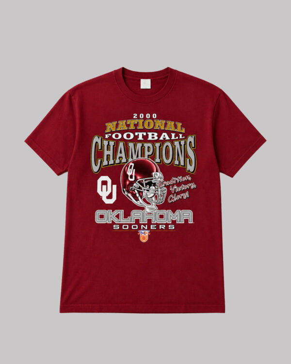 Playera Oklahoma Sooners National Champions 2000 Talla L