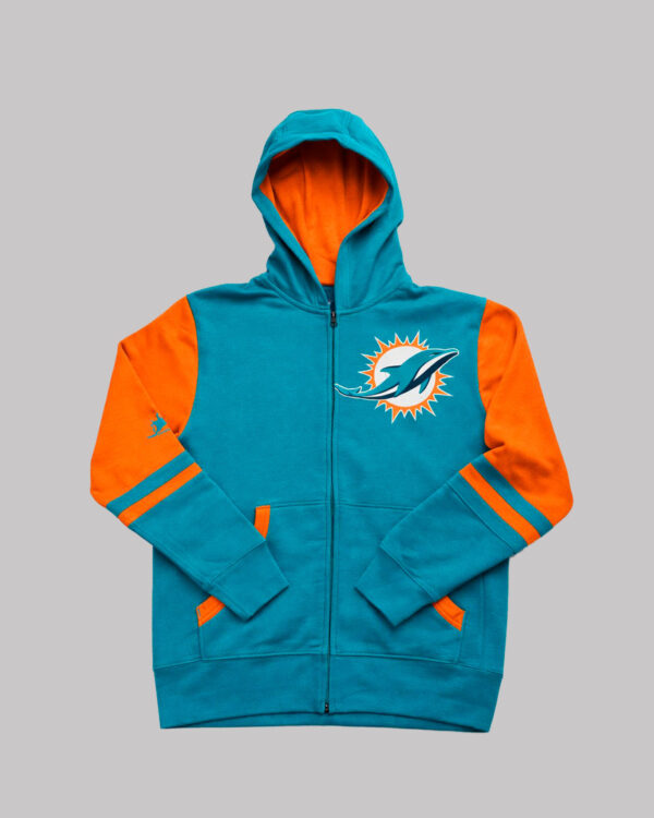 Sudadera Miami Dolphins NFL con Cierre Talla S