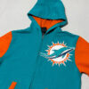 Sudadera Miami Dolphins NFL con Cierre Talla S