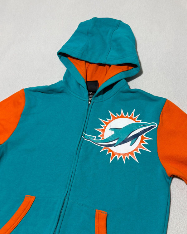Sudadera Miami Dolphins NFL con Cierre Talla S