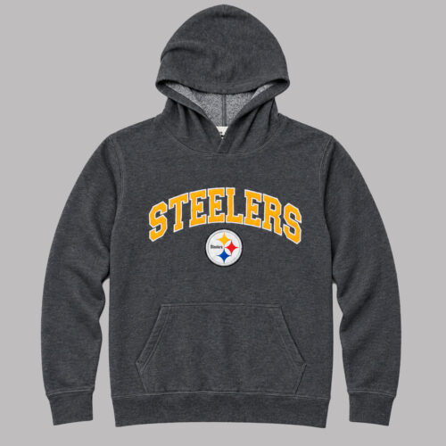 sudadera-pittsburgh-steelers-nfl-gris-talla-s-frente Sudadera Pittsburgh Steelers NFL Gris Talla S
