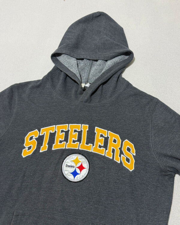 Sudadera Pittsburgh Steelers NFL Gris Talla S