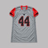 Jersey de football T. Bowens #44 gris con rojo