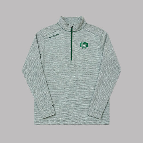 Pulóver Columbia Ohio Bobcats NCAA con cierre al pecho