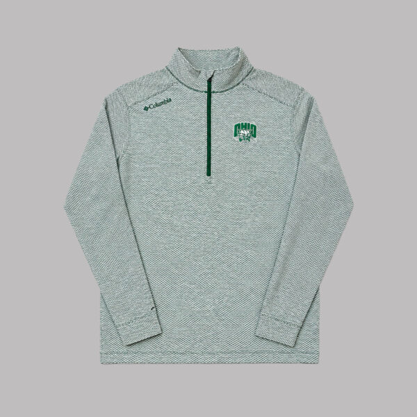 Pulóver Columbia Ohio Bobcats NCAA con cierre al pecho