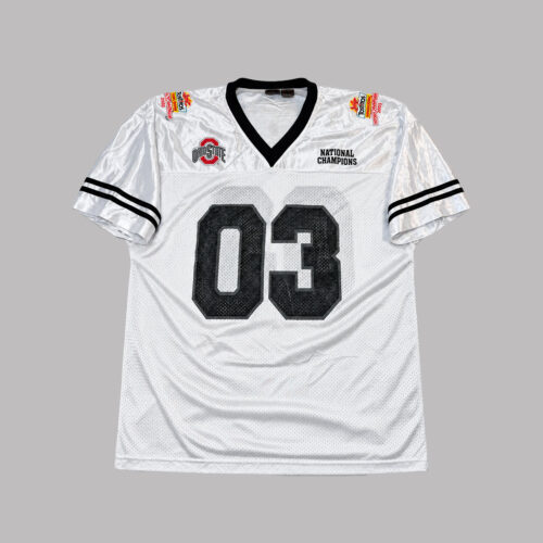 Jersey Ohio State #03 National Champions blanco - XL