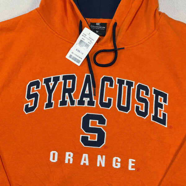 Sudadera Colosseum Syracuse Orange con capucha - M