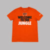 Playera Nike Cincinnati Bengals Welcome to the Jungle naranja — L