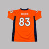 broncos1 Jersey Denver Broncos Welker #83 naranja — M
